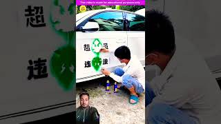 A Boy paint art on his boss car 🤩 Gadgets Smart Appliances Kitchen Utensils Home Inventions [upl. by Fredek]