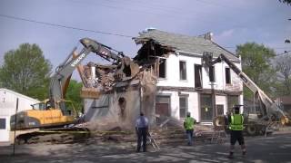 167 Year Old Building Demolished [upl. by Tamanaha131]