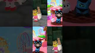 Wau wau wau 🤣🤣animationmeme talkingtom funnyshorts shorts [upl. by Jenesia686]