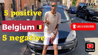 Nolosha Belgium  xaqiiqada dhabta ah 5 qodob oo positive ah Belgium iyo 5 negative ah [upl. by Daveen]