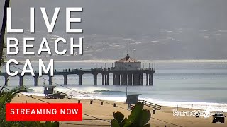 Live Surf Cam Manhattan Beach California [upl. by Alehs]