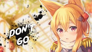 Nightcore  Dont Go  Lyrics [upl. by Oinotla]