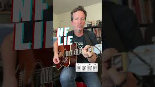 NF  Lie  Guitar Lesson amp Tutorial NF Lie johnmcnicholas [upl. by Eiloj838]