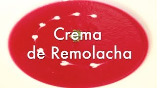 Crema de remolacha especial San Valentín  Recetas de Cocina ✅ [upl. by Ecilahc]