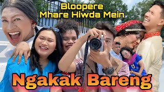 NGAKAK BARENG  Bloopers Mhare Hiwda Mein  Parodi India By U Production  Part 1 [upl. by Joella]