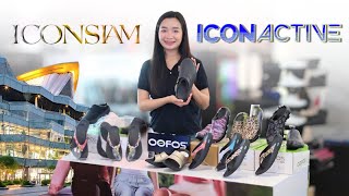 เดินช้อปจนเท้าเมื่อยที่ ICONSIAM🛍️ แวะชั้น 3 เลย OOFOS รอช่วยเท้าคุณอยู่ 🩴 [upl. by Tattan537]