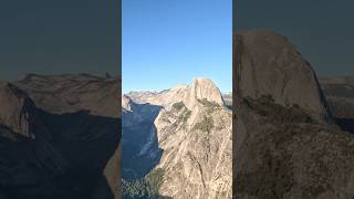 Glacier Point a must visit in Yosemite shorts yosemite nature [upl. by Goldshlag346]