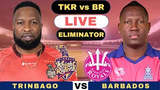 CPL Live Eliminator Trinbago Knight Riders vs Barbados Royals T20 Match  TKR vs BR Live CPL 2024 [upl. by Hanimay293]