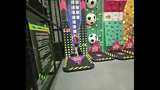 FlipOut  Adventure Park  Braybrook  Monica amp Adele climbing up 26 September 20241 [upl. by Borrell748]