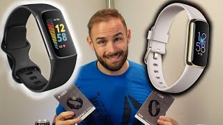 Fitbit Charge 5 vs Fitbit Luxe  Fitness Tech Review [upl. by Zerlina436]