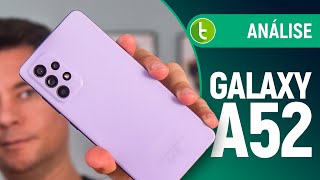 GALAXY A52 o MELHOR CELULAR intermediário Samsung PARA COMPRAR EM 2021 Análise  Review [upl. by Nonnaihr650]