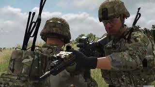 Realistic Small Unit Tactics  Arma Reforger Milsim  506th IRRU [upl. by Selina]