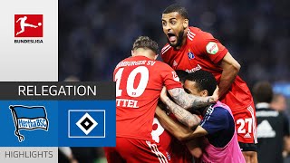 Crazy Goal gives HSV the Advantage  Hertha BSC  HSV 01  Highlights  Relegation Play Off 1st Leg [upl. by Staford813]