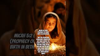 Prophecy of Jesus birth in Bethlehem“ jesushislife jesusrevolution peacebestill jesuswins [upl. by Borden]