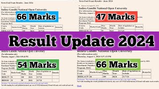 IGNOU Result Update 2024 IGNOU Exam Results Update June 2024 [upl. by Llehcnom430]