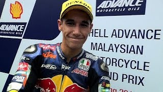 Moto3™ Sepang 2013  Luis Salom interview [upl. by Logan242]