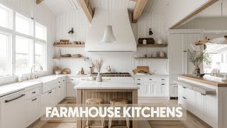 Minimalist Farmhouse Kitchen Design Inspiration [upl. by Euqininod467]