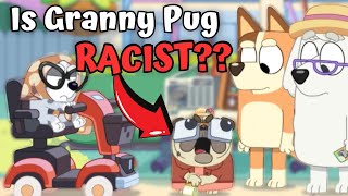 Bluey GRANNY MOBILE Theory amp Breakdown Old Pug Racist Shopper dog LGBTQ All the Easter Eggs [upl. by Aicnom541]