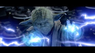 Yoda vs Darth Sidious Palpatine alternate ending anamatic edit [upl. by Gimble]