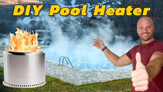 DIY Wood Burning Pool Heater [upl. by Novrej481]