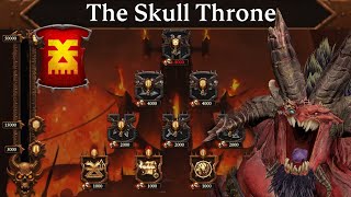 Khornes NEW Campaign System in the NEW DLC The Skull Throne Gives Gifts to Khorne Factions but [upl. by Newel]