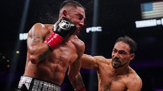 Keith Thurman USA vs Mario Barrios MEXICO  Boxing fight Highlights boxing sports combat [upl. by Aisatsanna]