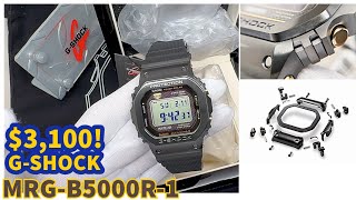 3100 GShock IS made of Cobarion 25 piece Bezel and High End Finishes  MRGB5000R1 Review [upl. by Bywoods]