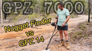 Nugget Finder vs GPZ 14 on the Minelab gpz 7000 [upl. by Akselav]