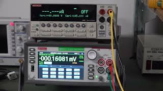 Keithley 2400 SMU Wobblys [upl. by Nirej]