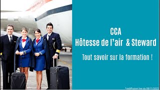 Live  la formation CCA Hôtesse de lair amp Steward [upl. by Aneej]