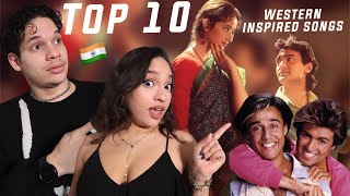 Latinos react to Top 10 Western Inspired Bollywood Songs [upl. by Safko]