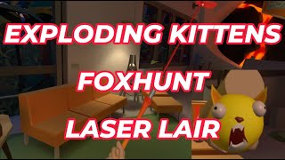 Exploding Kittens FoxhuntLaser Lair Walkabout Mini Golf VR [upl. by Htiaf368]