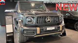 NEW 2024 MercedesAMG G63  Visual REVIEW 585HP [upl. by Ardnwahsal]