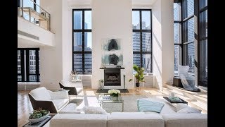 A True Entertainer’s Loft in Tribeca New York New York  Sothebys International Realty [upl. by Celie999]