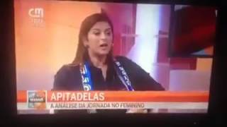 Sandra Madureira na CMTV [upl. by Storfer721]