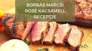 Borbás Marcsi rosé kacsamell receptje [upl. by Aiak]