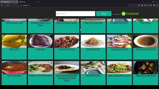 Max Meal Recipe Browser Demo [upl. by Alesiram]