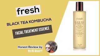 Fresh Black Tea Kombucha Facial Treatment Essence Review [upl. by Anyela992]