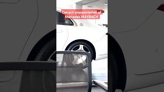 Car Brand name Pronunciation  Mercedes Maybach 👍  Car Quest [upl. by Airym346]