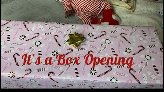 Vlogmas  Day 7 🎄🎅🏽 IT’S A CHRISTMAS BOX OPENING 🎁 [upl. by Riancho]