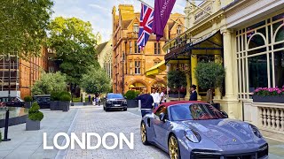 Walking THE Most Expensive Streets of London  Mayfair  London Walking Tour 4K [upl. by Htiek]