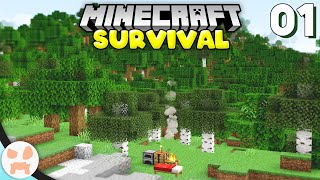 THE BRAND NEW ERA  Minecraft 118 Survival Episode 1 [upl. by Howund]