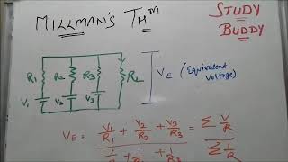 Millmans Theorem and Reciprocity Thm Hindi  Electrical Technology [upl. by Dobrinsky]