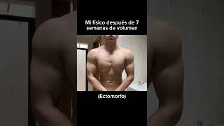 Ectomorfo en volumen gimnasio motivacion [upl. by Notxap]