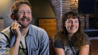 Sylvan Esso interview  Amelia and Nick part 1 [upl. by Gabrielson]