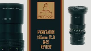 Pentacon Electric 135mm f28 Review [upl. by Debee600]