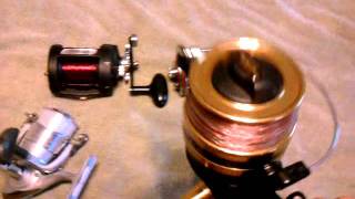 Bait casting reels VS Spinning reelsSurf Fishing [upl. by Ecneps]