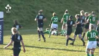 Irish Rugby TV Scotland Women v Ireland Women Highlights [upl. by Merrili]