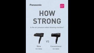 Panasonic ionity Hair Dryer EHNE86 for Asia  HOW FAST [upl. by Oznole]