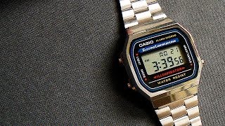 Casio A168W1 Electro Luminescence [upl. by Acino]